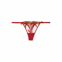 Victoria’s Secret Victoria's Secret Chili Pepper Embroidery Thong Panty -Victoria's Secret Shop unnamed file 1620