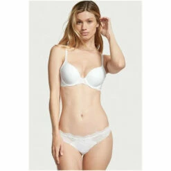 Victoria’s Secret Victoria's Secret Floral Lace Trim Cheeky Panty