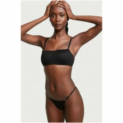 Victoria’s Secret Victoria's Secret Adjustable G String Thong Panty Black