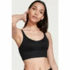Victoria’s Secret Victoria's Secret Black Smooth Strappy Back Non Wired Medium Impact Sports Bra -Victoria's Secret Shop unnamed file 2991