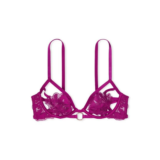 unnamed-file-3296.jpg Victoria’s Secret Victoria's Secret Raspberry Cooler Purple Embroidered Unlined Demi Bra -Victoria's Secret Shop unnamed file 3296