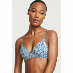 Victoria’s Secret Victoria's Secret Tie Dye Icy Lavender Purple Smooth Lightly Lined Non Wired T-Shirt Bra