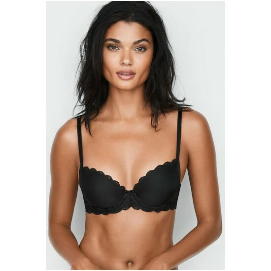 unnamed-file-4510.jpg Victoria’s Secret Victoria's Secret Black Smooth Lace Wing Lightly Lined Demi Bra -Victoria's Secret Shop unnamed file 4510