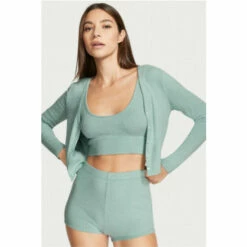 Victoria’s Secret Victoria's Secret Mint Green Cozy Knit Piece Set
