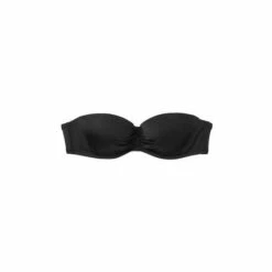 Victoria’s Secret Victoria's Secret Malta Bandeau Bikini Top Hydrangea Bloom Black -Victoria's Secret Shop unnamed file 5539