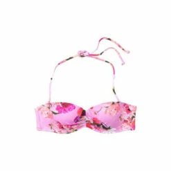 Victoria’s Secret Victoria's Secret Malta Bandeau Bikini Top Hydrangea Bloom Black -Victoria's Secret Shop unnamed file 5543