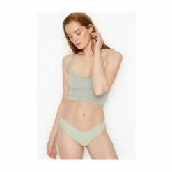 Victoria’s Secret Victoria's Secret No Show Thong Panty Classic Navy