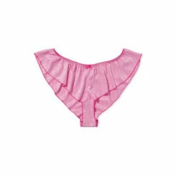 Victoria’s Secret Victoria's Secret Pink Satin Ruffle Short Panty -Victoria's Secret Shop unnamed file 966